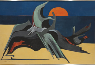 Les bois de la mer n°II, 1983.